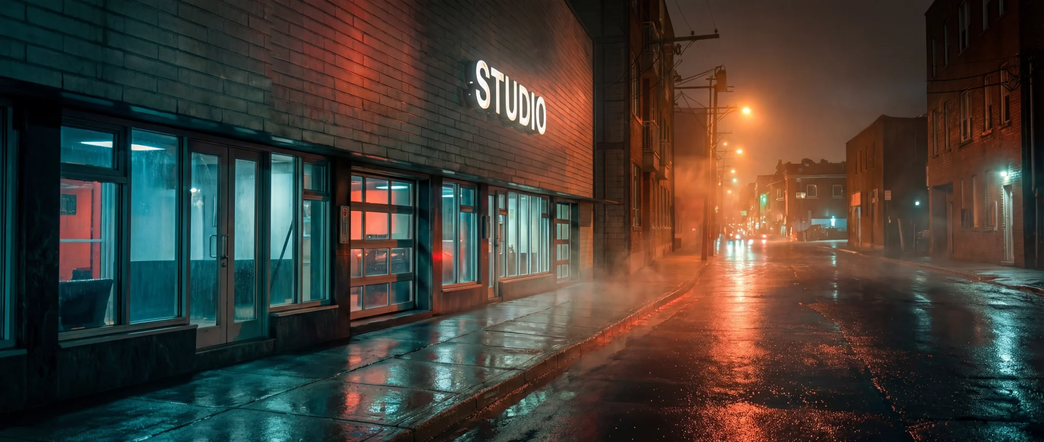 Zebra Studio de nuit